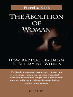 cover image of The Abolition of Woman